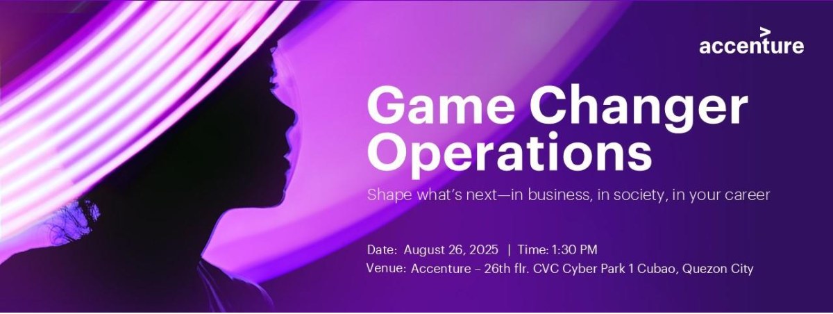 Accenture: Game Changer Operations 2025